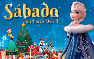 Sábado no Barra World: Espetáculos da Frozen e do Soldadinho de Chumbo