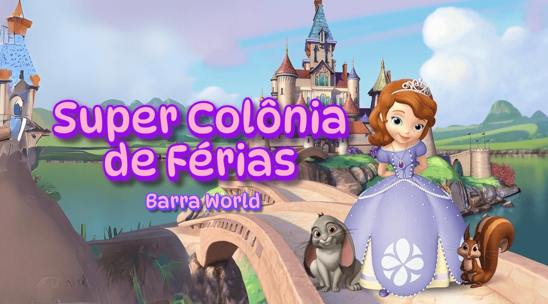 Dia 24/01 a partir das 16h – Princesinha Sofia e o Livro Mágico – Uma história cheia de encantos!