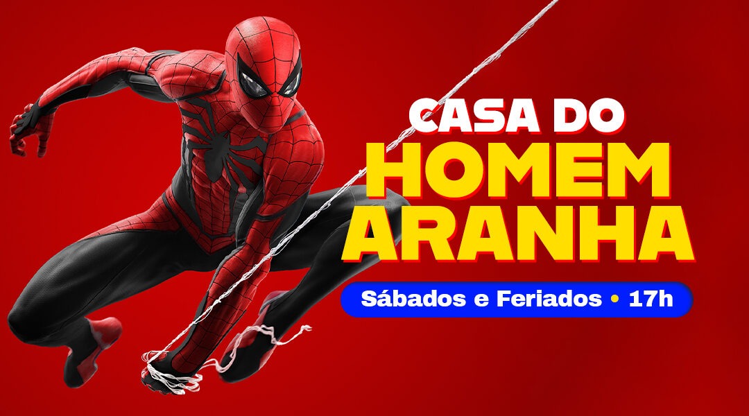 Casa do Homem-Aranha Chega ao Barra World.