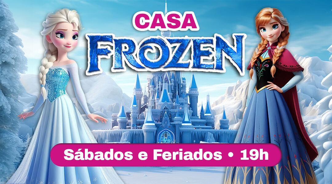 Explore a Magia na Casa Frozen no Barra World