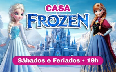 Explore a Magia na Casa Frozen no Barra World