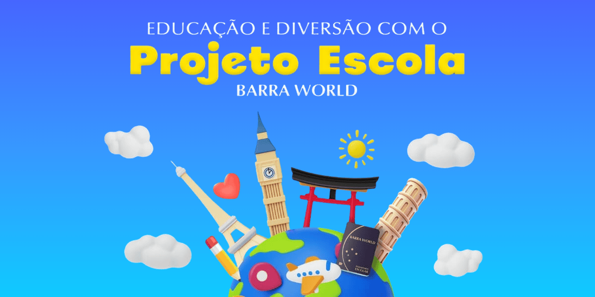 Barra World promove projeto cultural para instituições