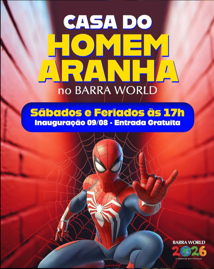 casa_do_homemaranha_Shopping Barra World