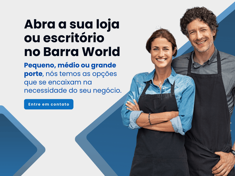 oportunidade barra world shopping e park