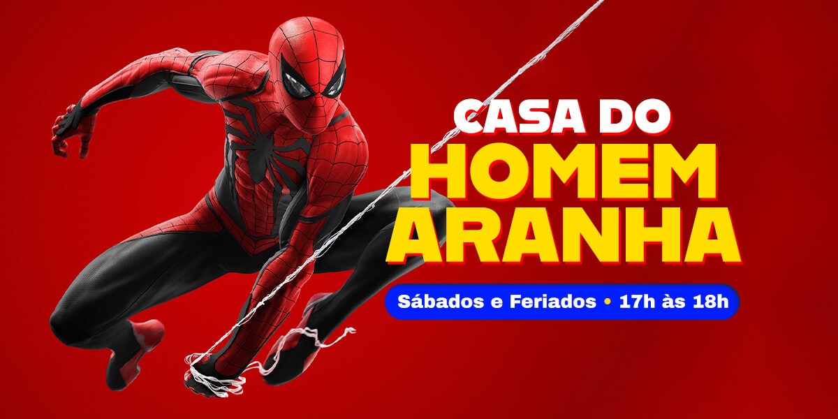 Casa Homem Aranha no Barra World