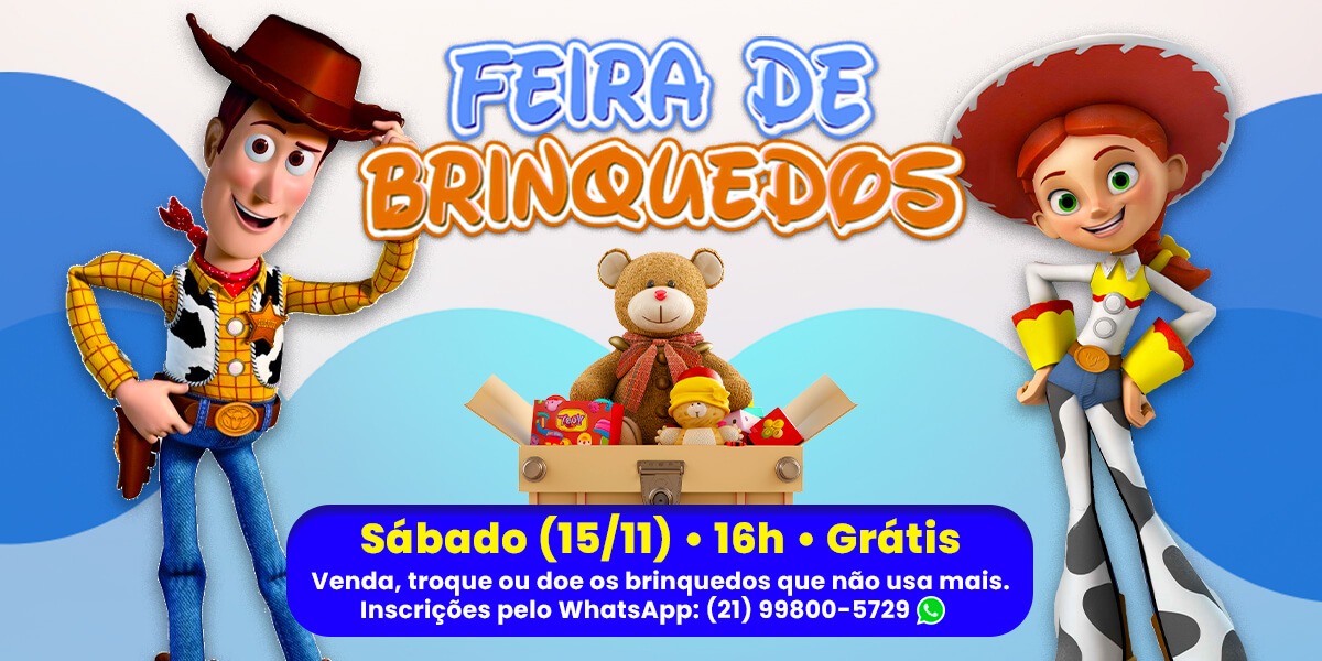 Feira de Brinquedos no Barra World
