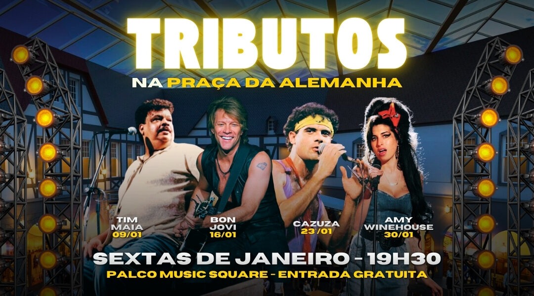 Praça da Alemanha ganha programação musical fixa com tributos, DJs e experiências gastronômicas no Barra World