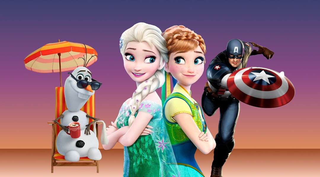 Dia 09 de janeiro – Sexta-feira às 18h30 – Um Verão Frozen com Capitão América