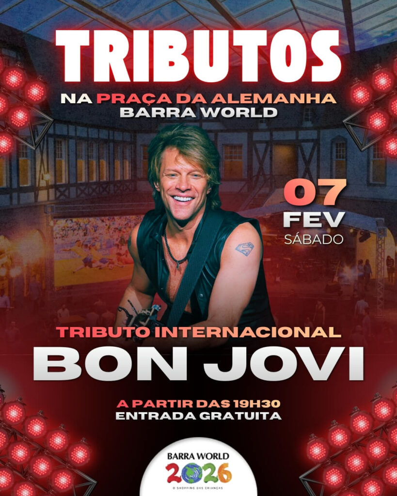 Dia 07 de Fevereiro - Tributos - Bon Jovi