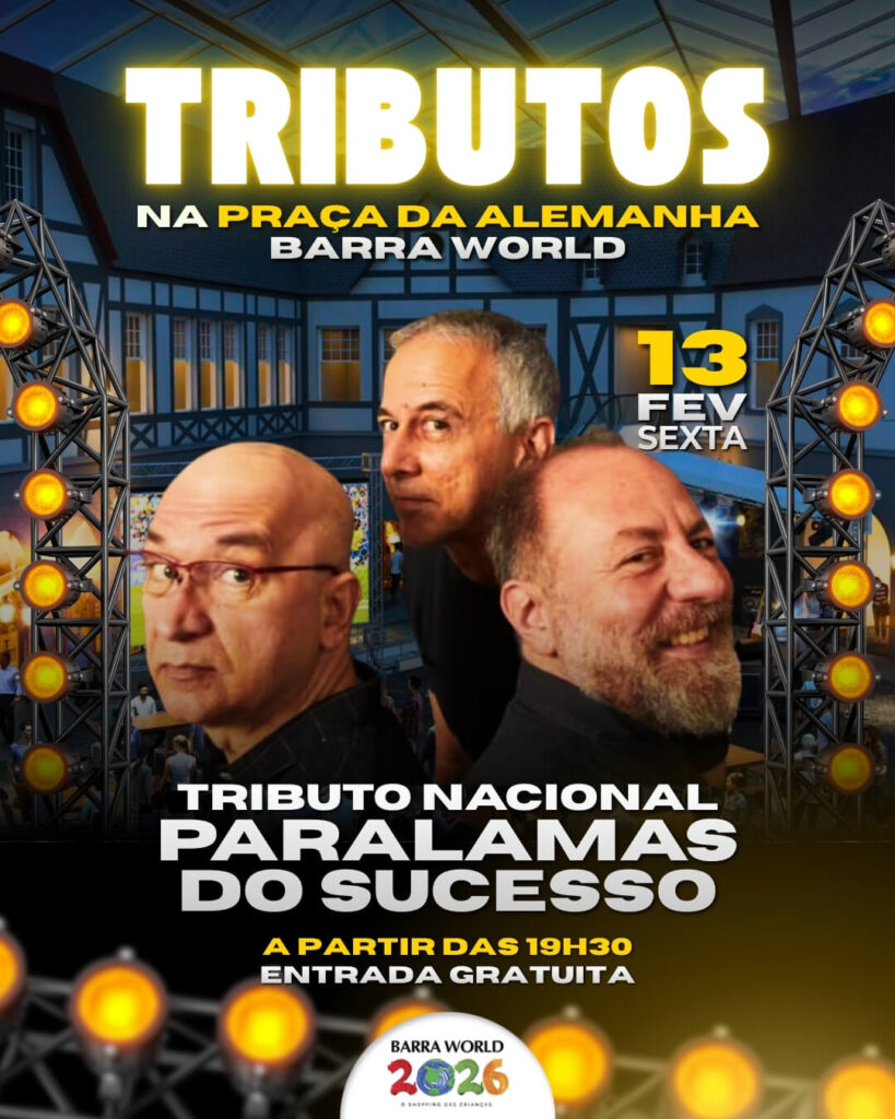 Dia 13 de fevereiro - Tributos - Paralamas do Sucesso